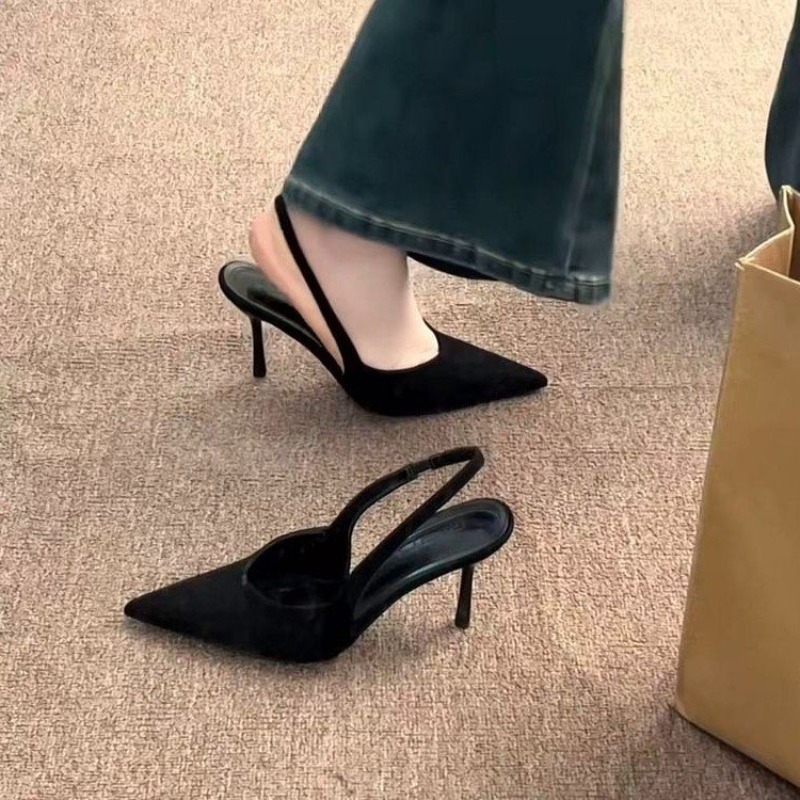 Platform Mule Heel - Sandali Baotou con tacco a spillo
