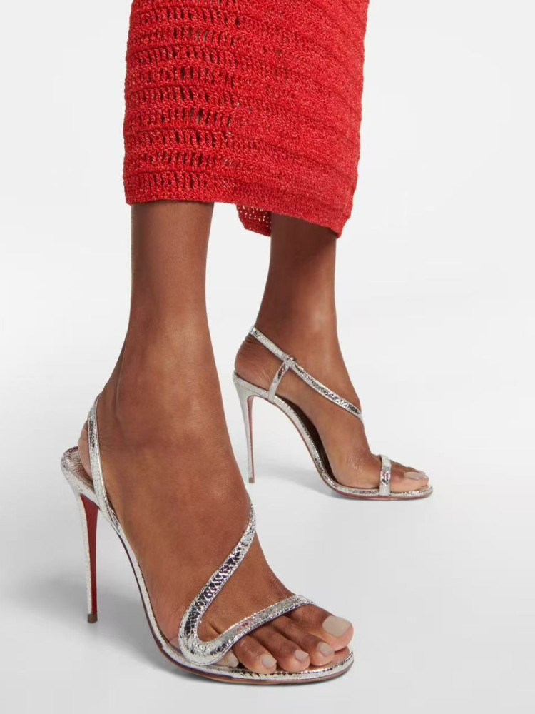 Platform Mule Heel - Sandali Estivi da Donna Nuovi Multicolore