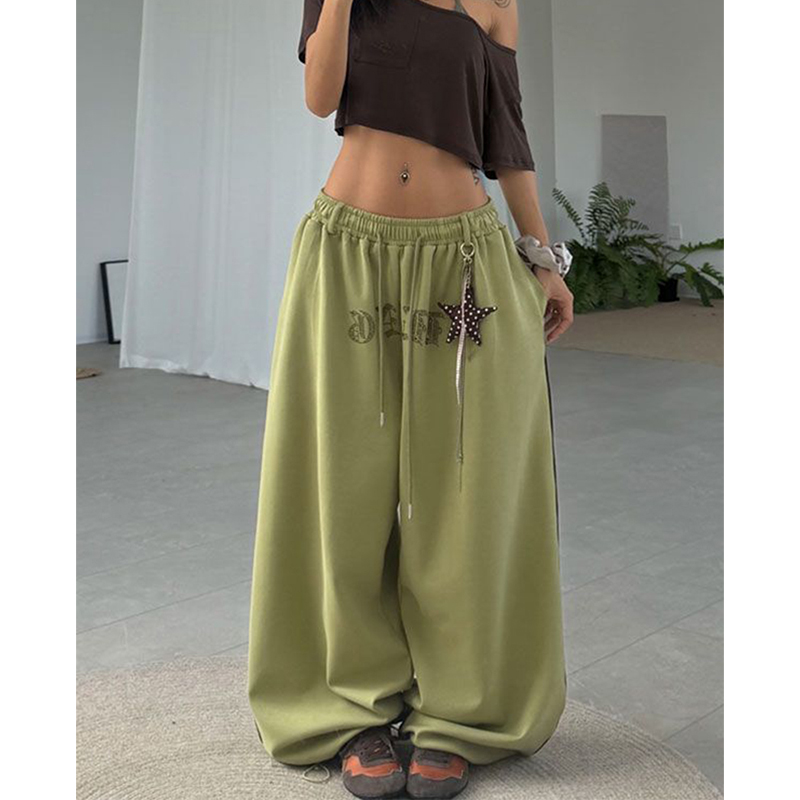 Women Shoes Joggers - Pantaloni Sportivi in Cotone Y2K MEXZT