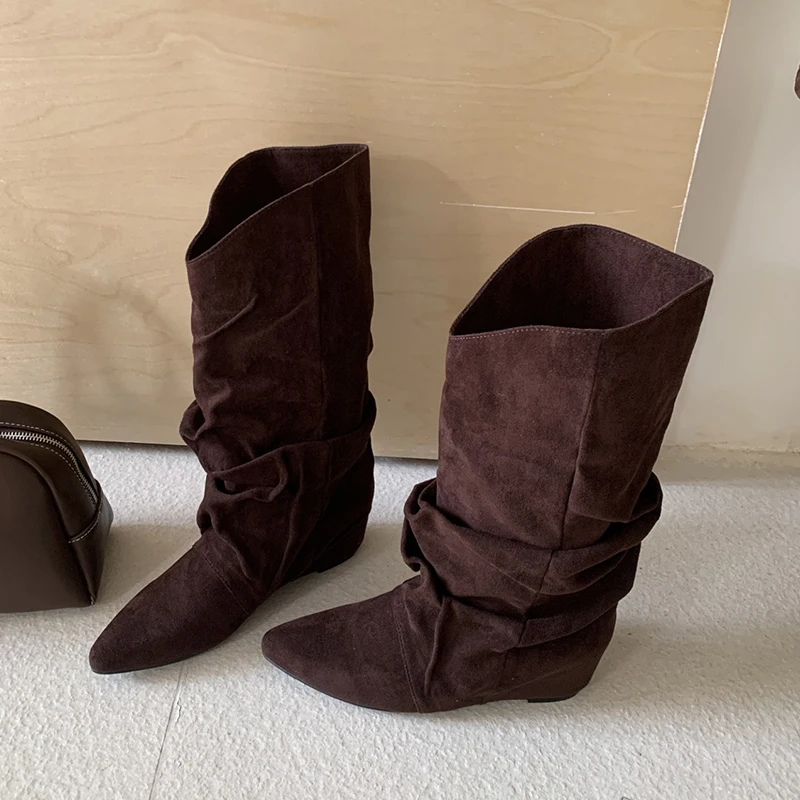 Women'S Shoes Chelsea - Appartamenti Stivali da donna Punta a