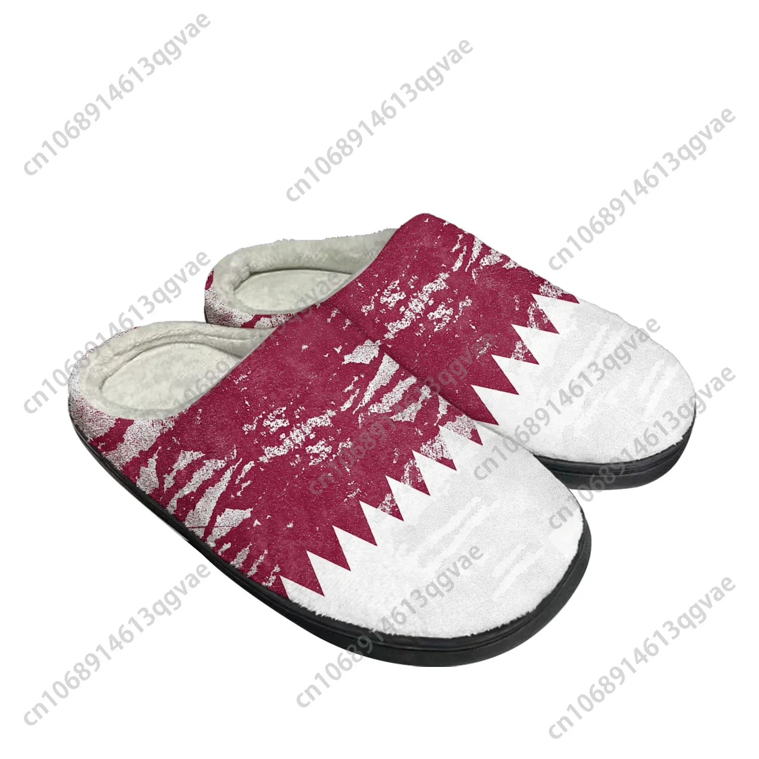 Women Shoes Qatar - Pantofole in cotone personalizzate con bandiera