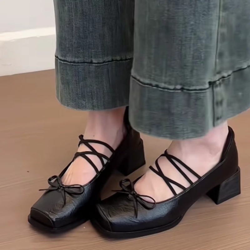 Women'S Shoes Size 12 - Scarpe singole Moda Nuovo punta quadrata