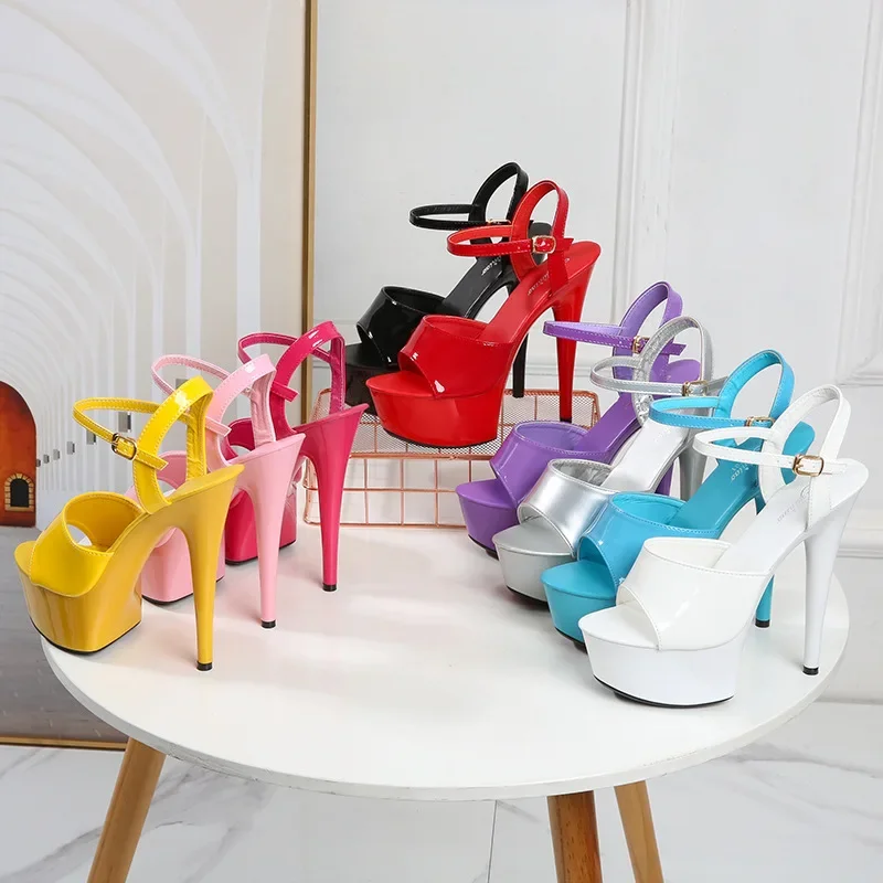 Women Shoes Waterproof - 2025 Mclubgirl Moda Donna 15CM Sandali