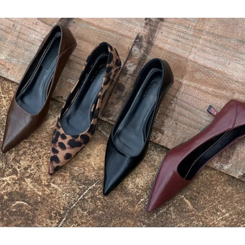 Platform Mule Heel - 2024 donne sexy tacchi alti bordeaux