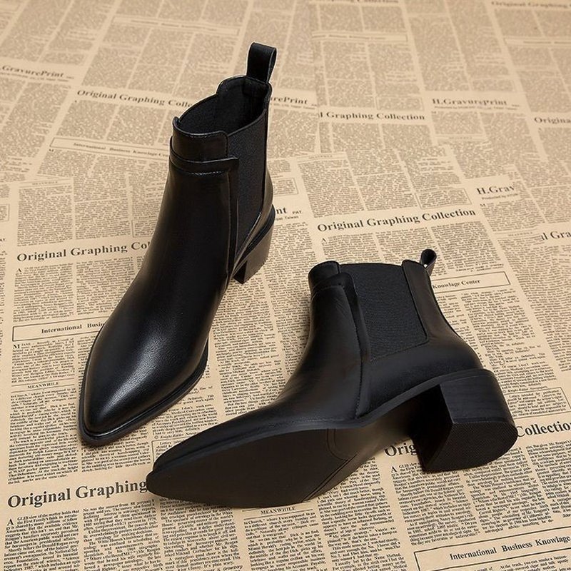 Women'S Shoes Chelsea - Stivaletti Chelsea da donna invernali foderati