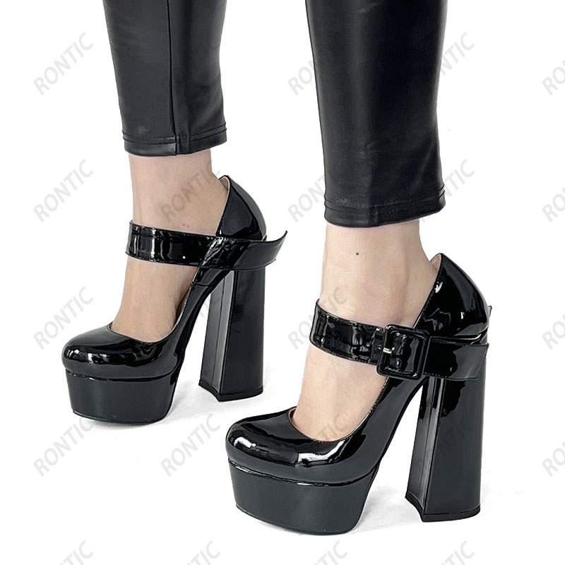 Rontic Décolleté con plateau d - Patent Leather Pump recensione e prezzo
