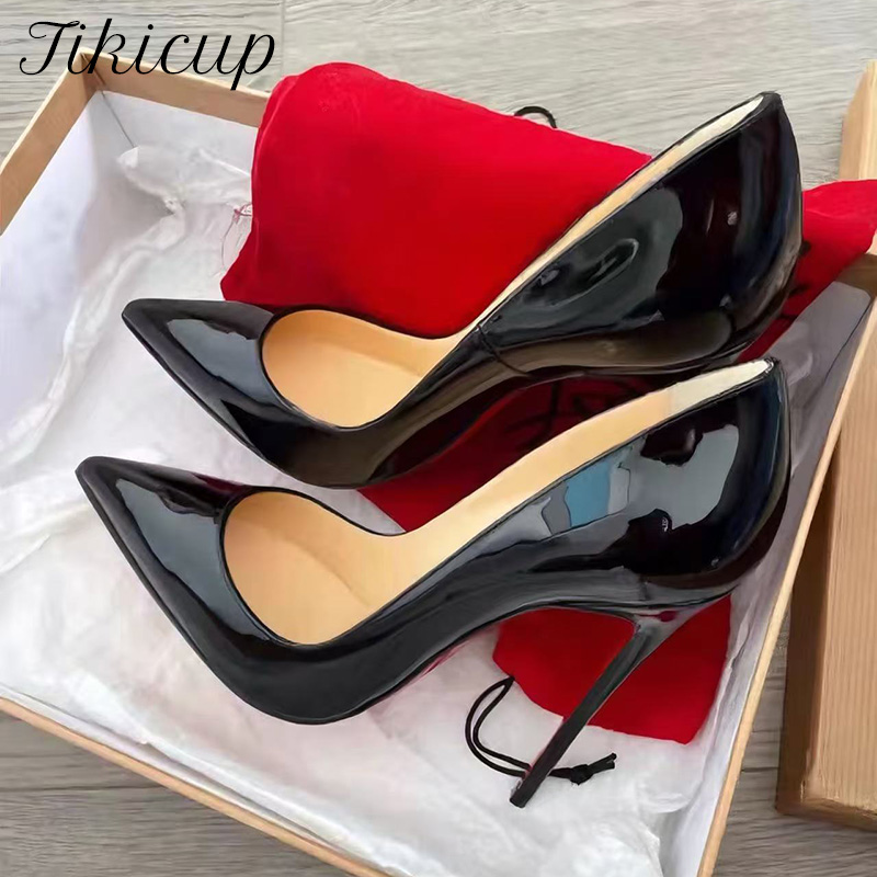 Tikicup Classico tacco a spill - Patent Leather Pump recensione e prezzo