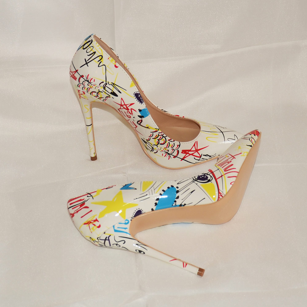 Veowalk artistico Graffiti sta - Patent Leather Pump recensione e prezzo