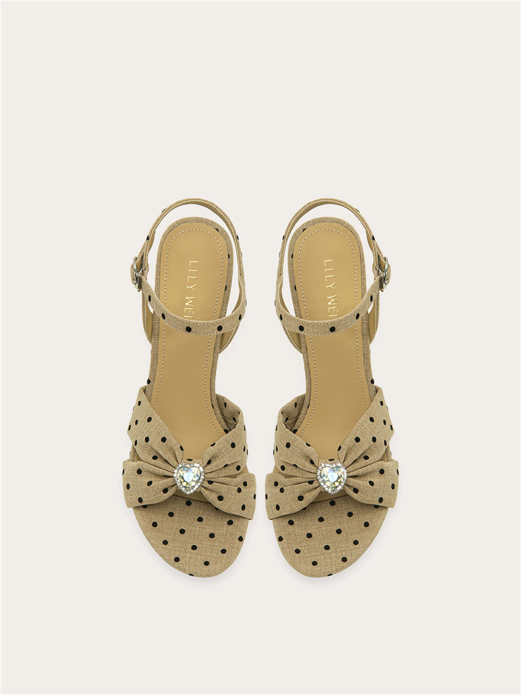 Sandali estivi retrò con pois  - Women'S Shoes Size 12 recensione e prezzo