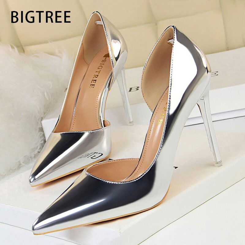 BIGTREE Scarpe Donna Sexy Déco - Patent Leather Pump recensione e prezzo