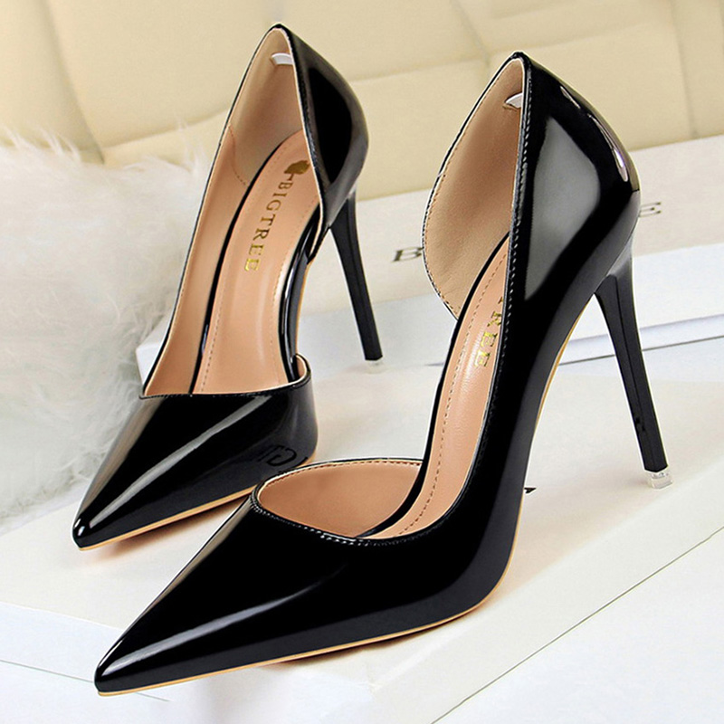 BIGTREE Scarpe Donna Sexy Déco - Patent Leather Pump recensione e prezzo
