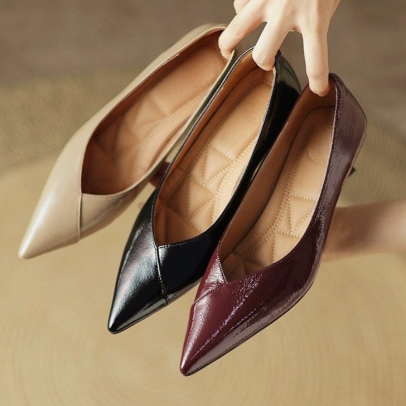 Scarpe singole slip-on in pell - Patent Leather Pump recensione e prezzo