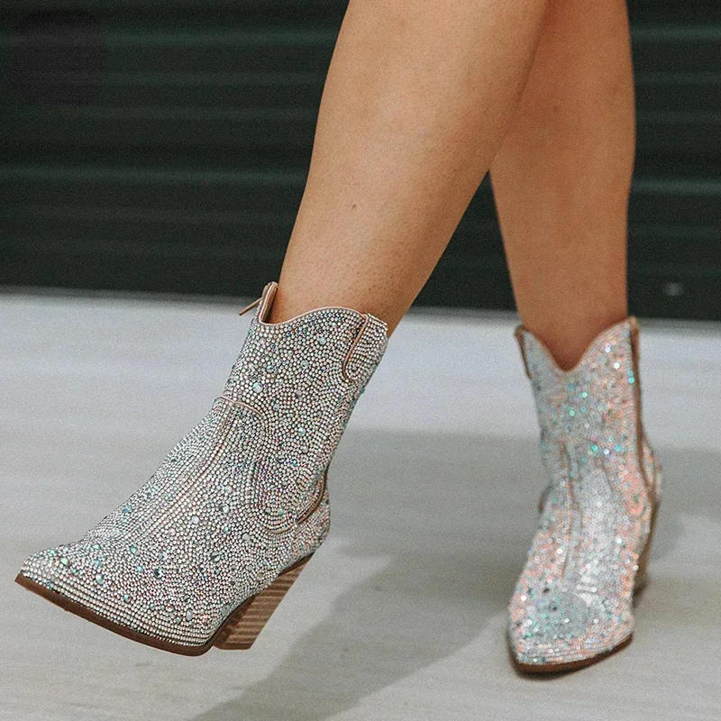 Stivali da cowboy occidentali  - Women'S Shoes Chelsea recensione e prezzo