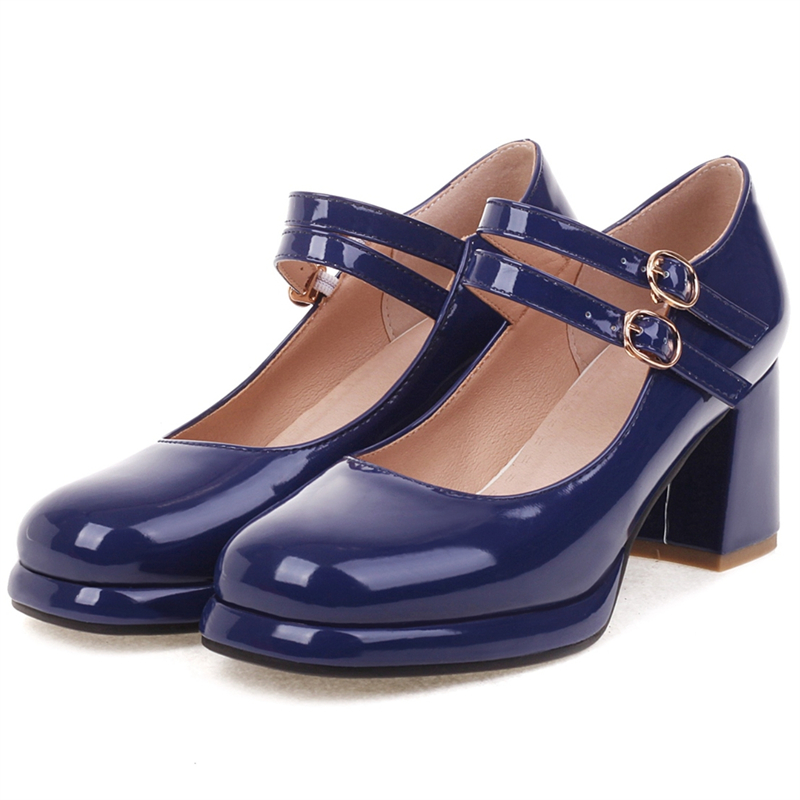 Eleganti décolleté con tacco a - Women'S Shoes Navy Blue recensione e prezzo