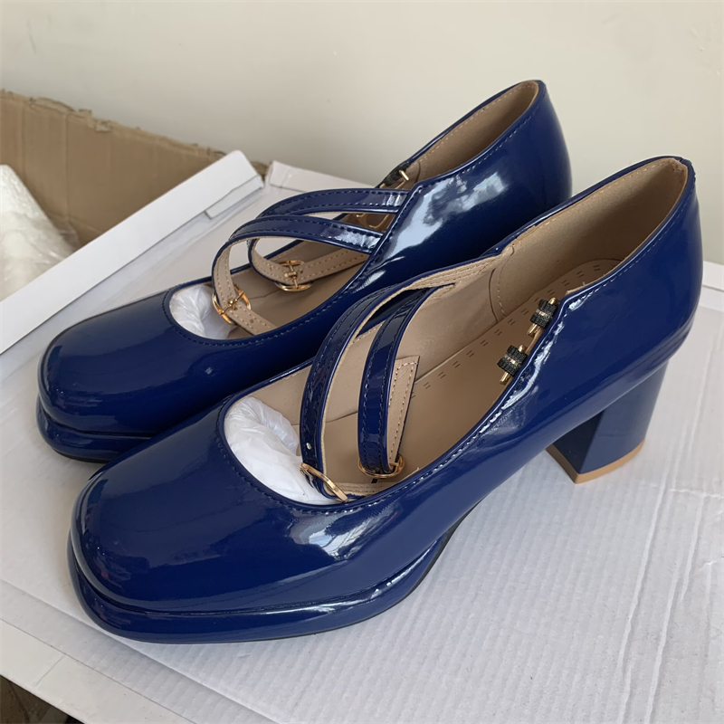 Eleganti décolleté con tacco a - Women'S Shoes Navy Blue recensione e prezzo