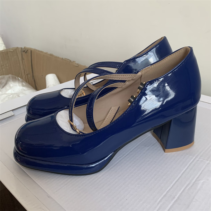 Eleganti décolleté con tacco a - Women'S Shoes Navy Blue recensione e prezzo