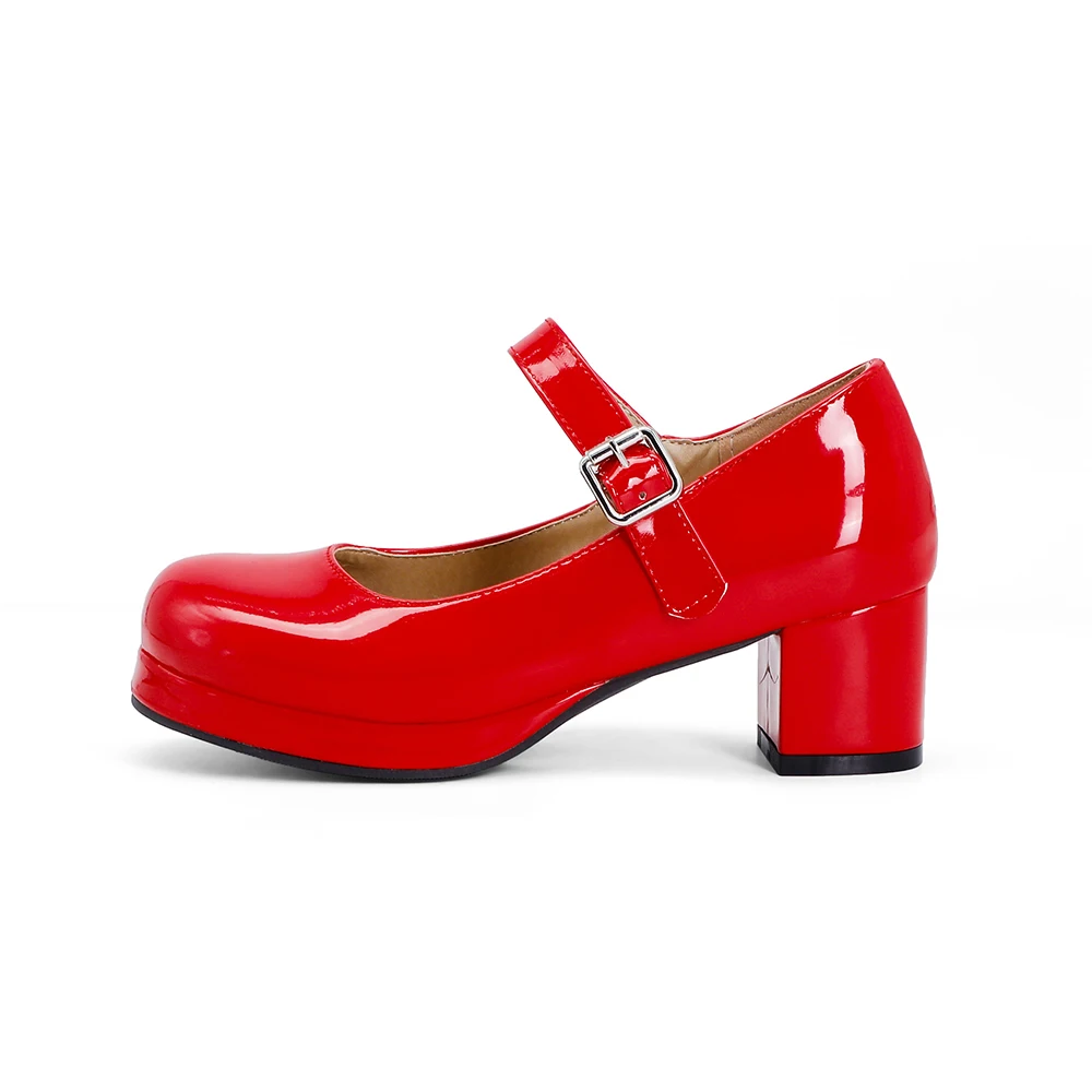 Brand New Confortevole Arancio - Patent Leather Pump recensione e prezzo