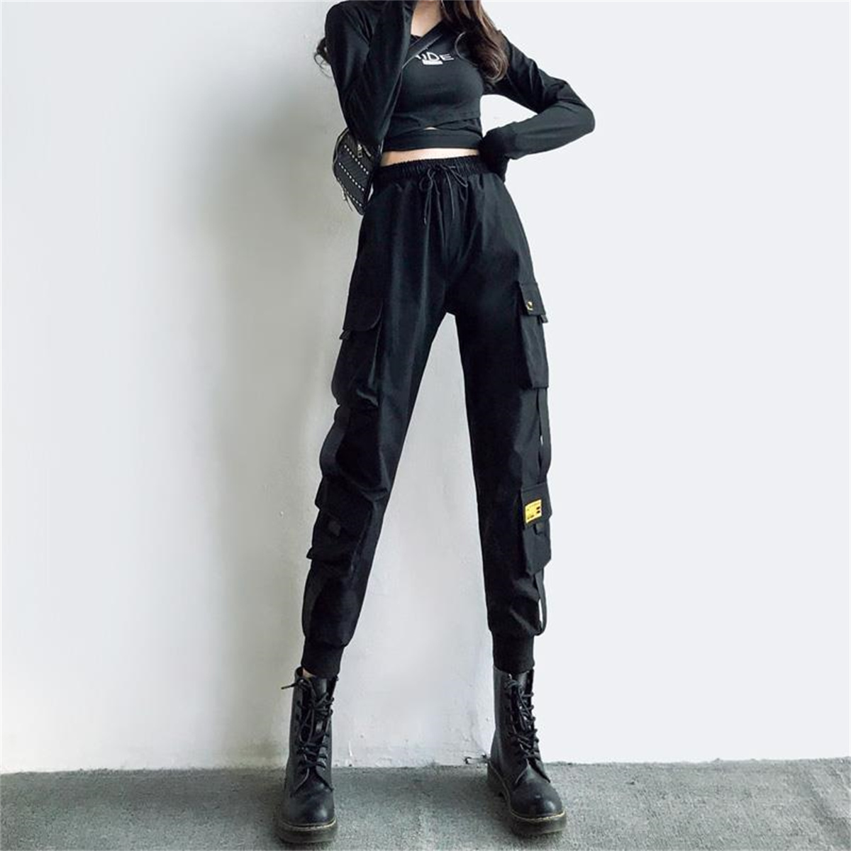 Pantaloni Cargo neri da donna  - Women Shoes Joggers recensione e prezzo