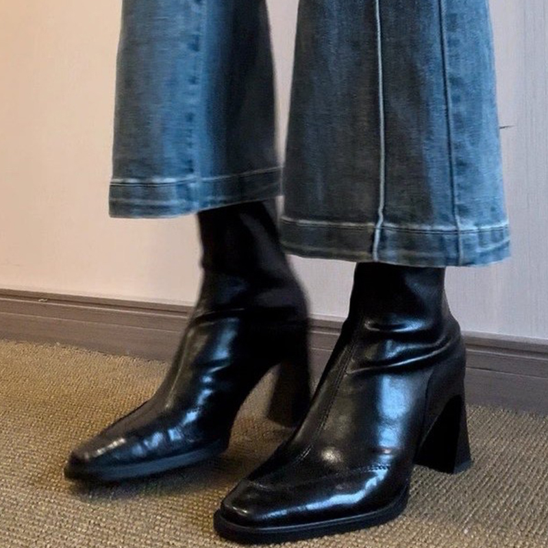 Stivaletti da donna con tacco  - Women'S Shoes Chelsea recensione e prezzo