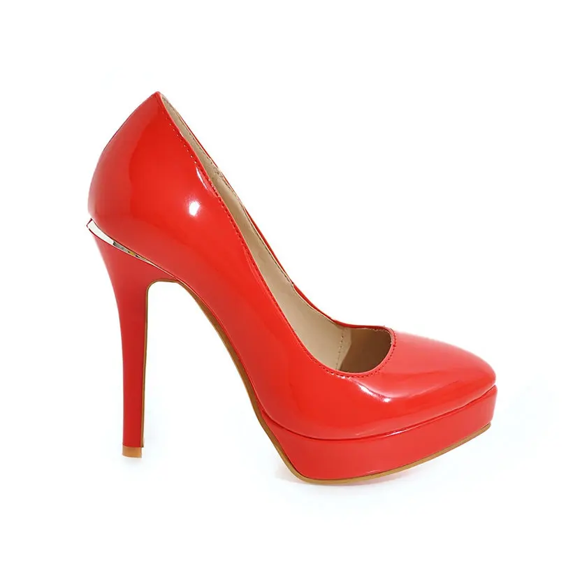 Décolleté con plateau da donna - Patent Leather Pump recensione e prezzo