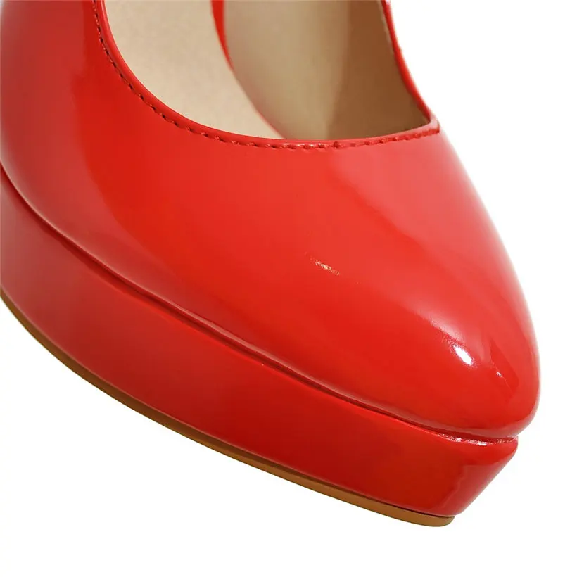 Décolleté con plateau da donna - Patent Leather Pump recensione e prezzo